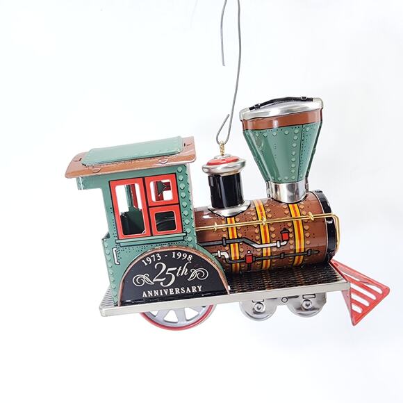 Hallmark Tin Train Ornament - Picture 8 of 8